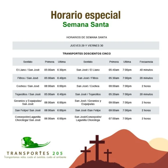 horario buses
