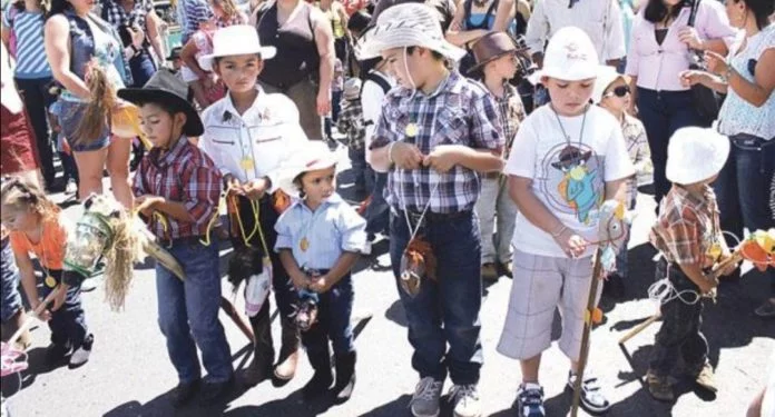 tope caballitos de palo