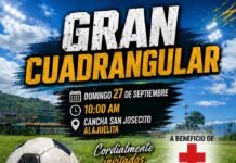 Gran cuadrangular de fútbol busca racuadar fondos para Cruz Roja de Alajuelita