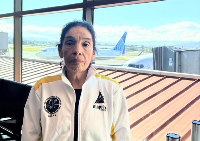Rosario Ruiz maratonista de Alajuelita