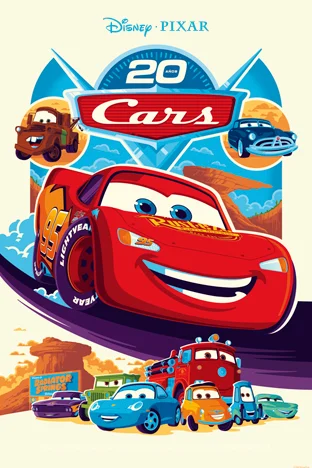 Afiche de Cars 1